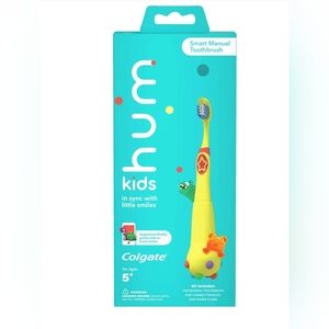 NWT Hum Kids by Colgate Smart Manual Toothbrush Set with free App/brushing games